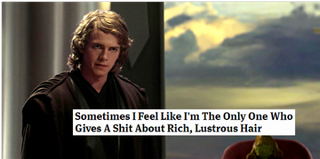 Illustration for article titled Star Wars screenshots improved, clarified by Onion headlines
